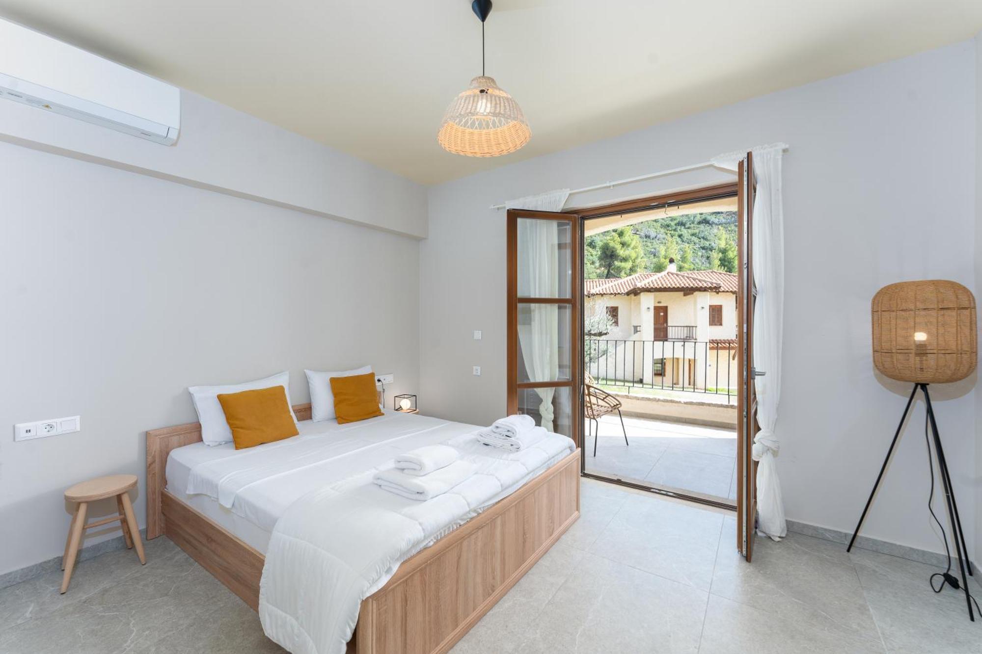 Hotel Kaminos Evia Límni Esterno foto