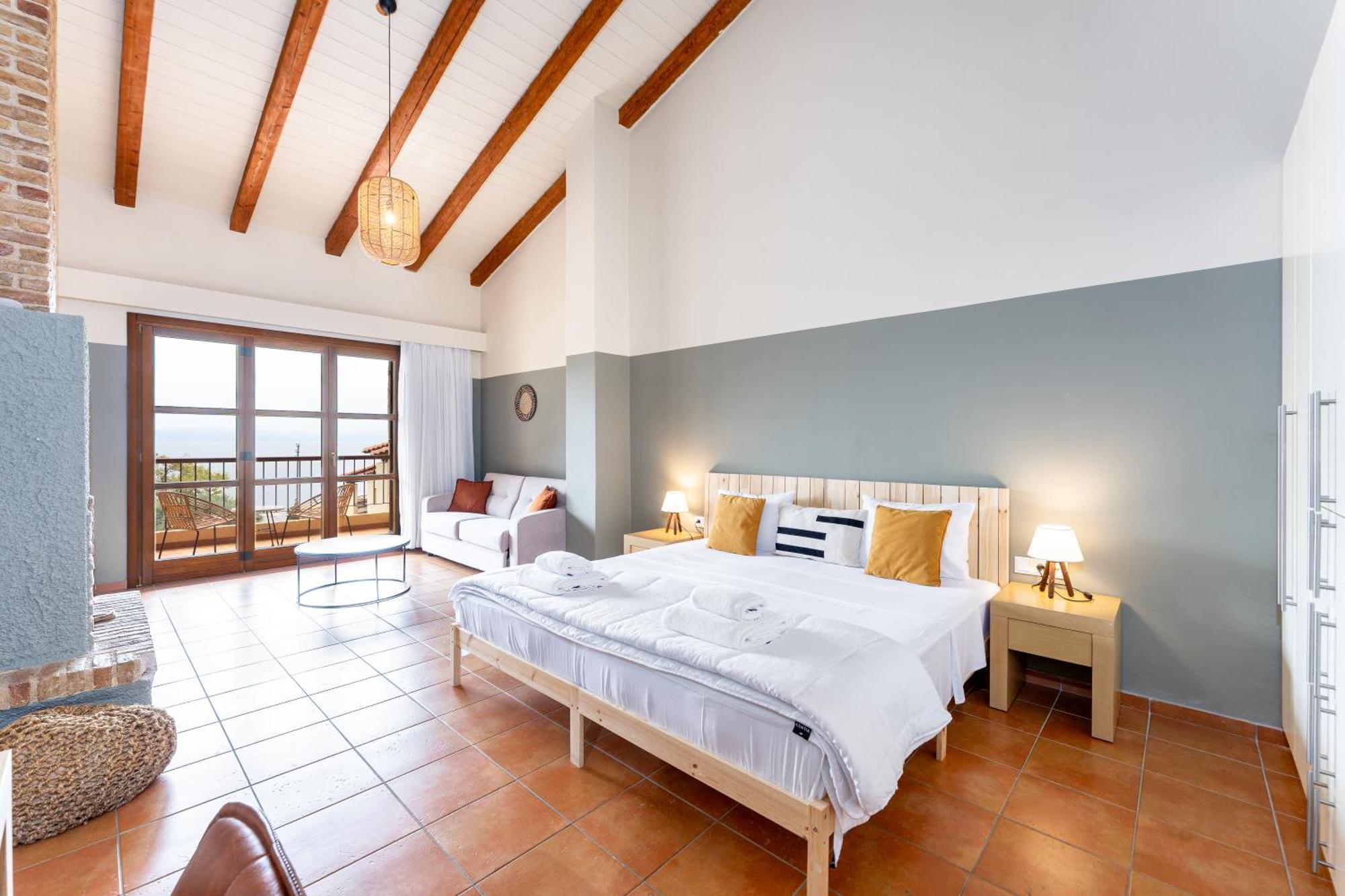 Hotel Kaminos Evia Límni Esterno foto