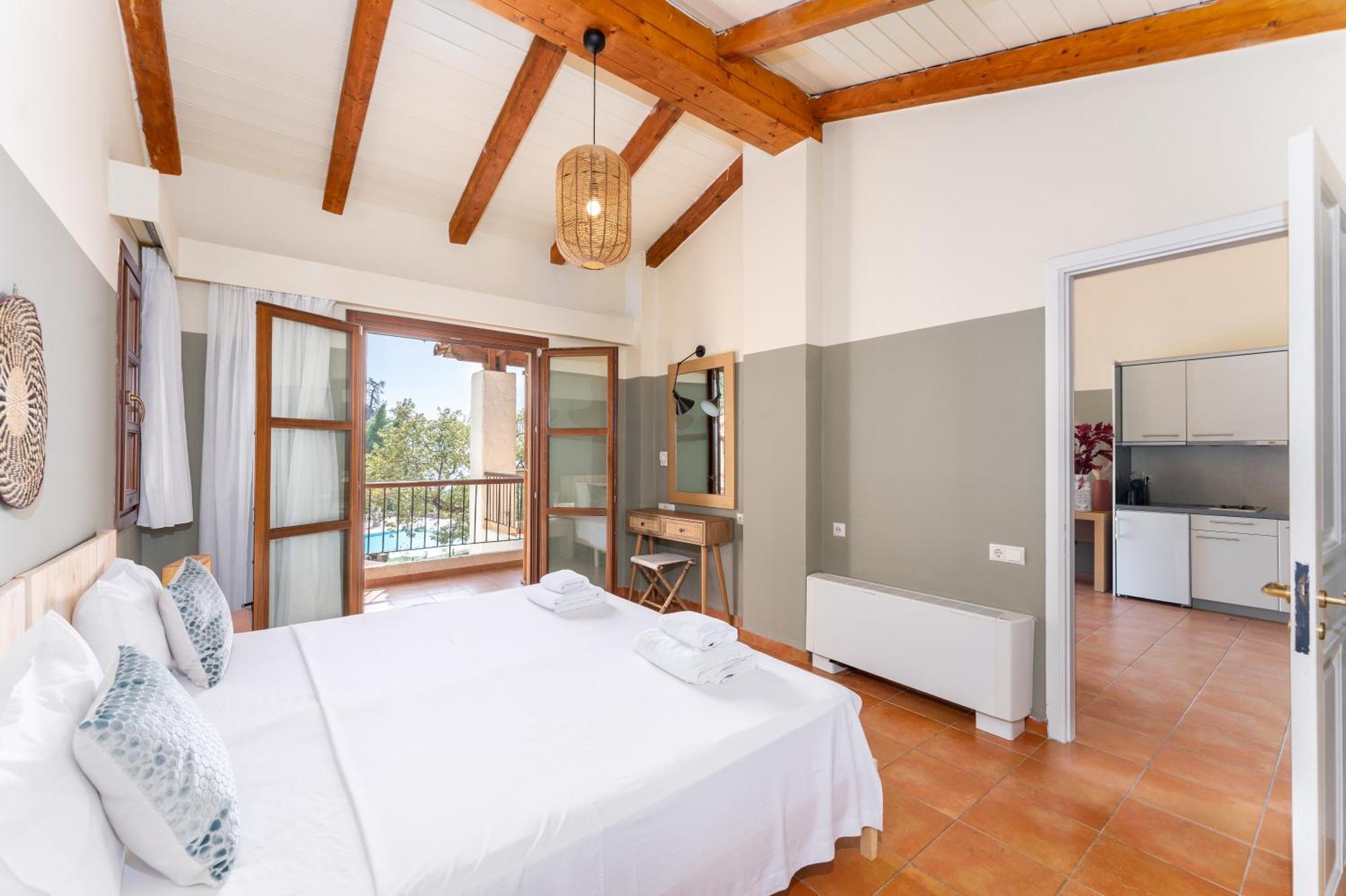 Hotel Kaminos Evia Límni Esterno foto