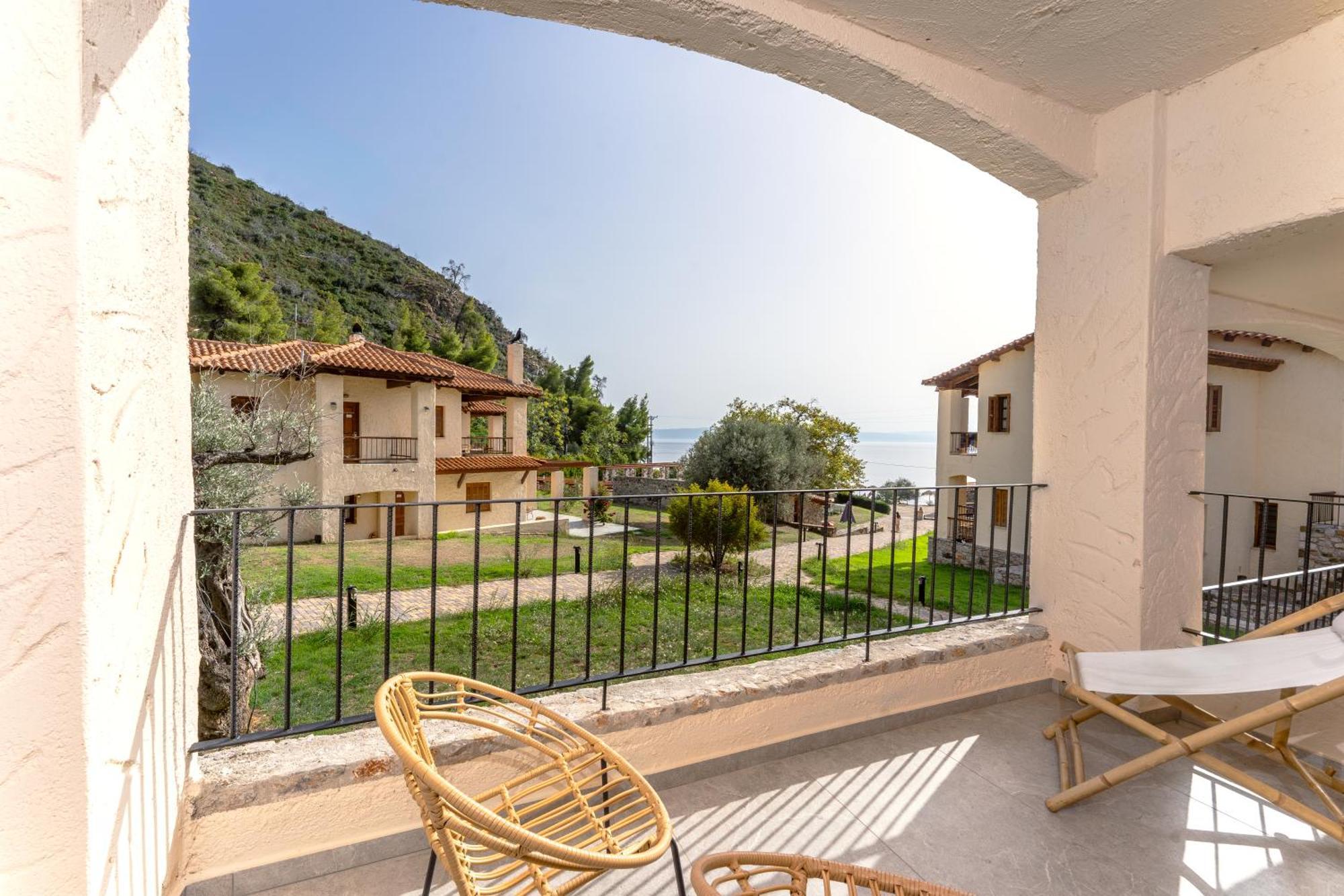 Hotel Kaminos Evia Límni Esterno foto