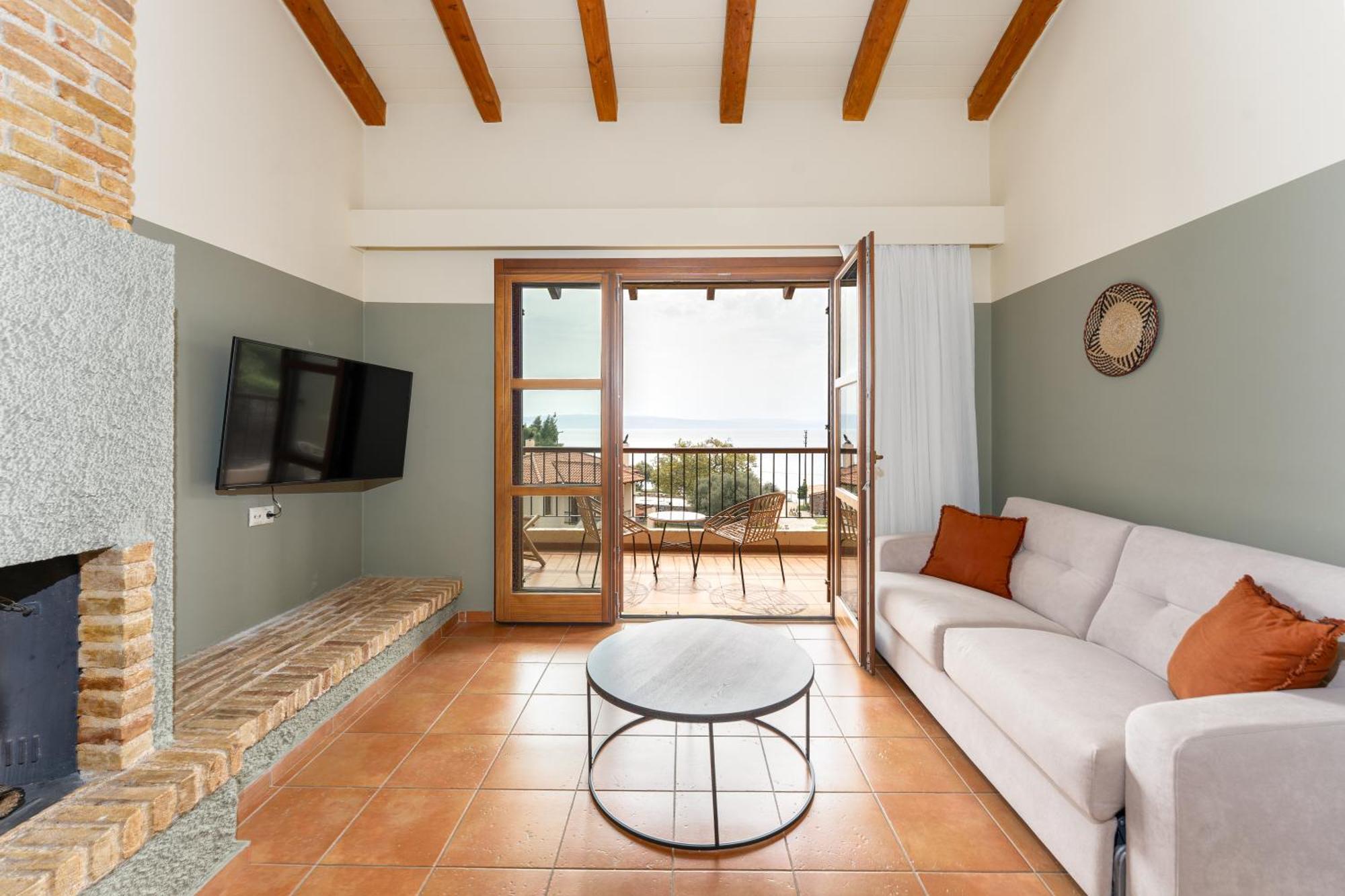 Hotel Kaminos Evia Límni Esterno foto