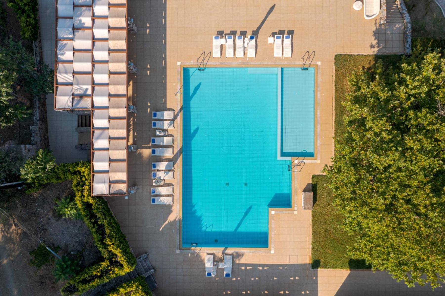 Hotel Kaminos Evia Límni Esterno foto