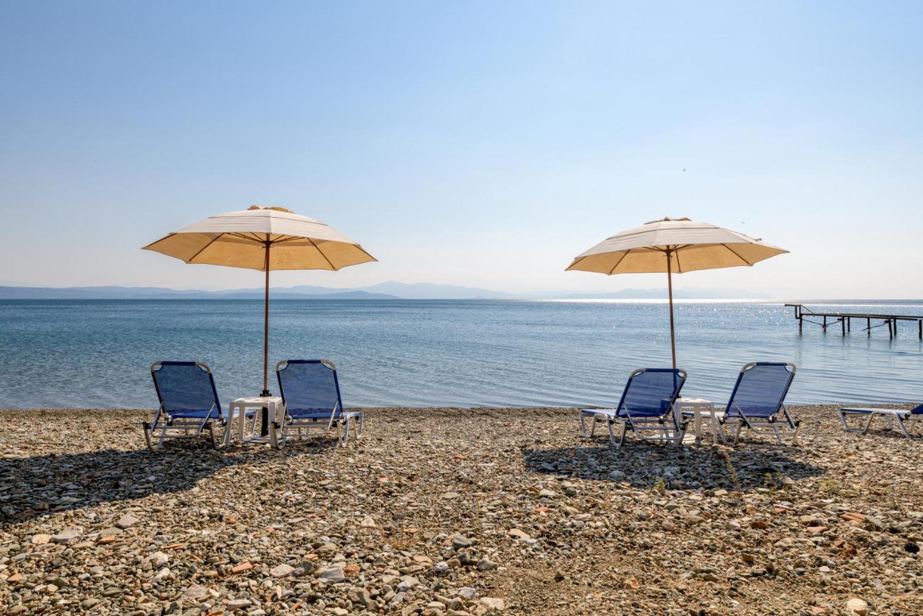 Hotel Kaminos Evia Límni Esterno foto
